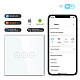 Wi-Fi smart prekidač svetla bez N provodnika 3x10A WFPS-G03/WH
