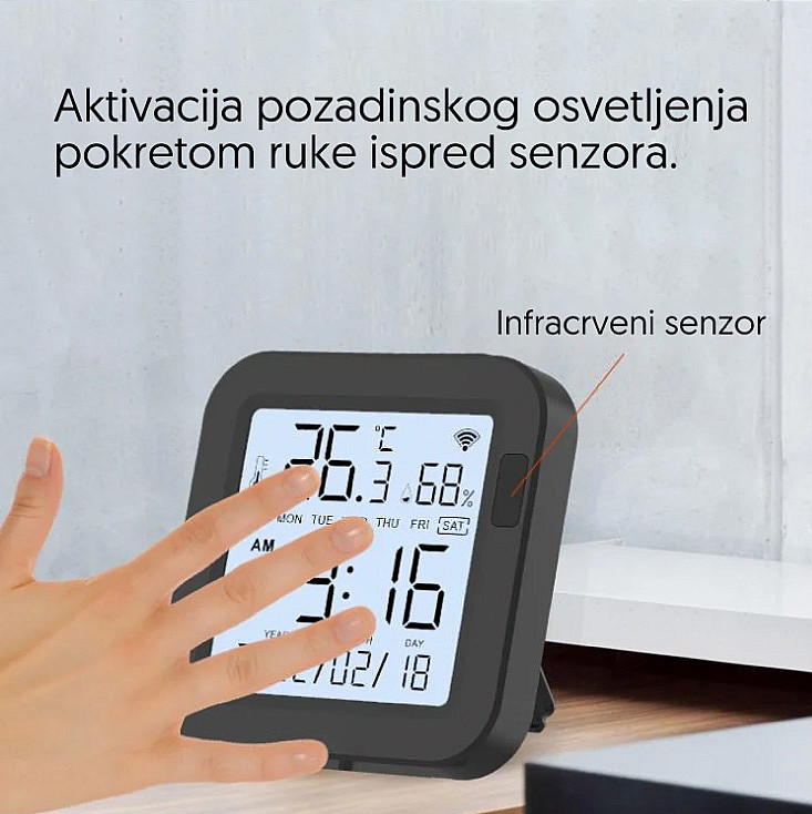 Wi-Fi smart univerzalni daljinski upravljač WFRC-IRTH10