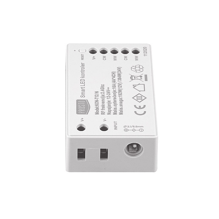 Wi-Fi smart LED kontroler CCT 192W KON-T12/N