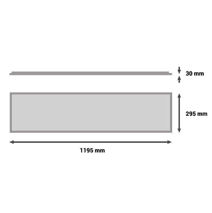 LED panel 48W dnevno svetlo LPN30120BU-48/W
