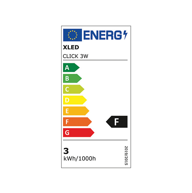 Multifunkcionalna stona lampa 3W XLED-CLICK3W
