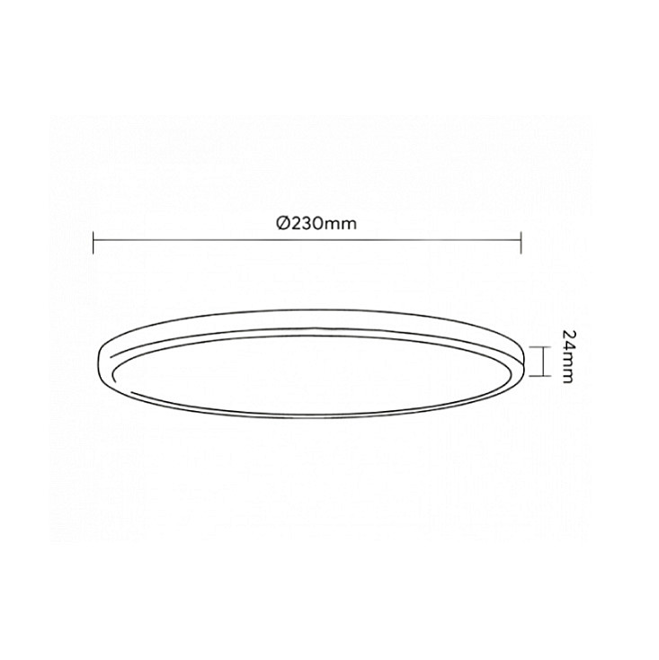 LED plafonjera 18W CCT LV18W