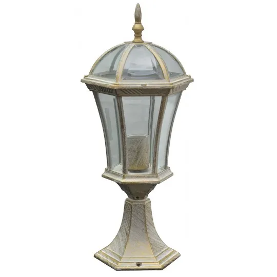 Baštenska lampa, fenjer beli Max.1x60W IP44 E27 M2004-S