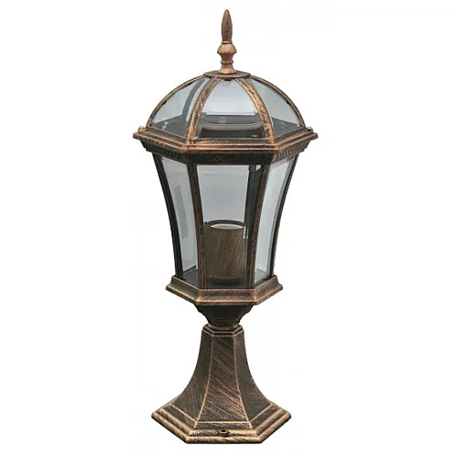 Baštenska lampa, fenjer braon Max.1x60W IP44 E27 M2004-S