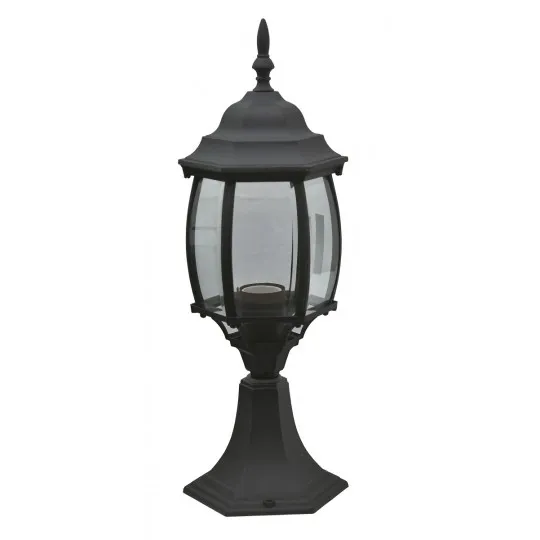 Baštenska lampa, fenjer crni Max.1x60W IP44 E27 M2005-S