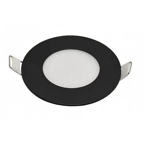 Ugradni okrugli led panel crni 3W 6500K M3UO-BK