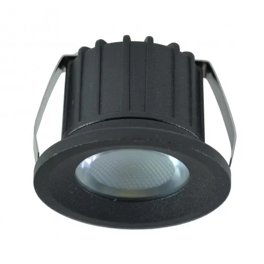 Ugradna LED lampa crna 3W 6500K M953013