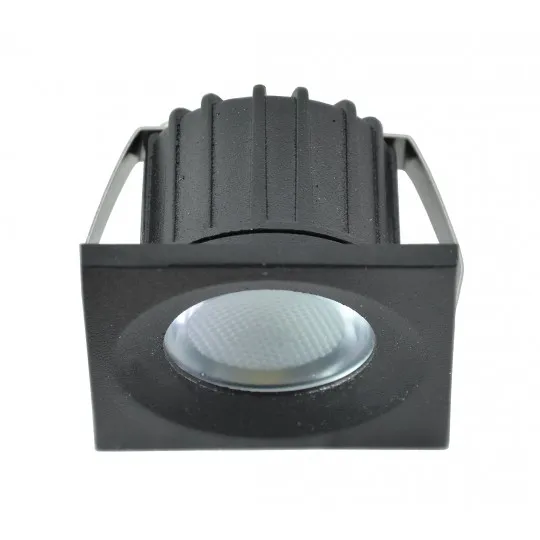 Ugradna LED lampa crna 3W 6500K M953014