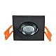 Ugradna LED lampa crna 3W 6500K M953024