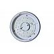 LED plafonjera bela 12W 6000K IP20 IK10 fi250x56mm okrugla sa microwave senzorom pokreta ISM band 5Y M271-C