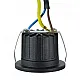 Ugradna LED lampa crna 3W 6500K M953013