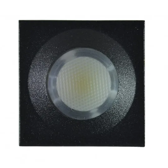 Ugradna LED lampa crna 3W 6500K M953014