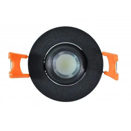 Ugradna LED lampa crna 3W 6500K M953022
