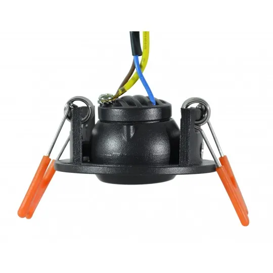 Ugradna LED lampa crna 3W 6500K M953022