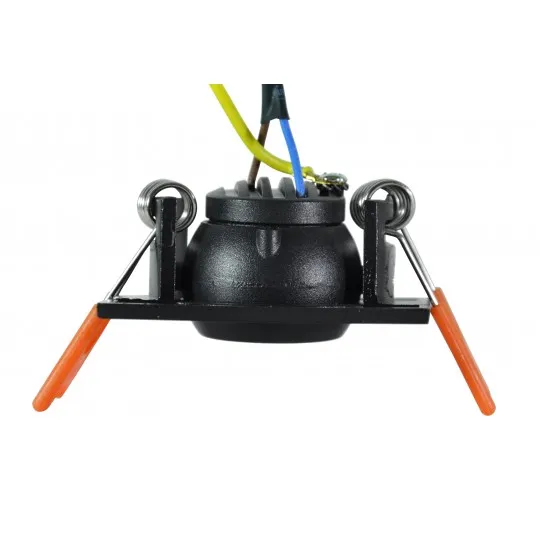Ugradna LED lampa crna 3W 6500K M953024