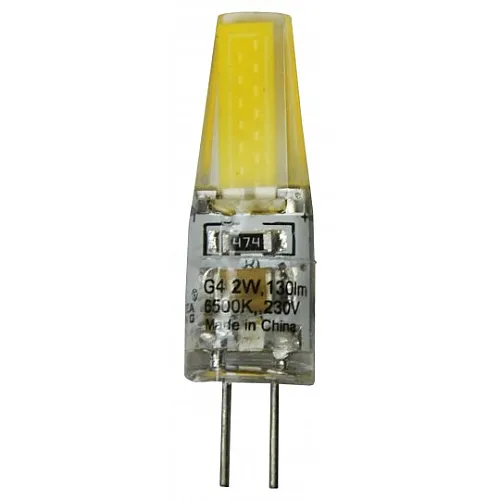 LED sijalica G4 2W 6500K 130lm LED COB silikonska 230V