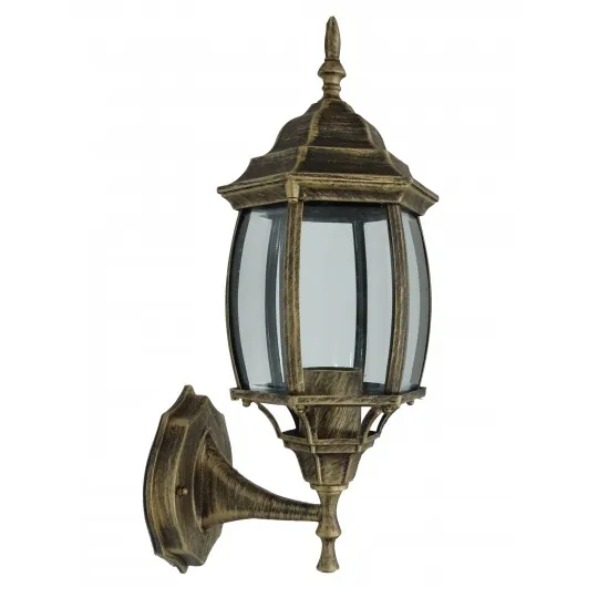 Baštenska lampa, fenjer Max.1x60W braon IP44 E27 M2005-G