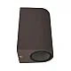 Zidna lampa braon Max.2x35W IP44 2xGU10 baštenska M952010 B
