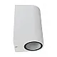 Zidna lampa bela Max.2x35W IP44 2xGU10 baštenska M952010 W