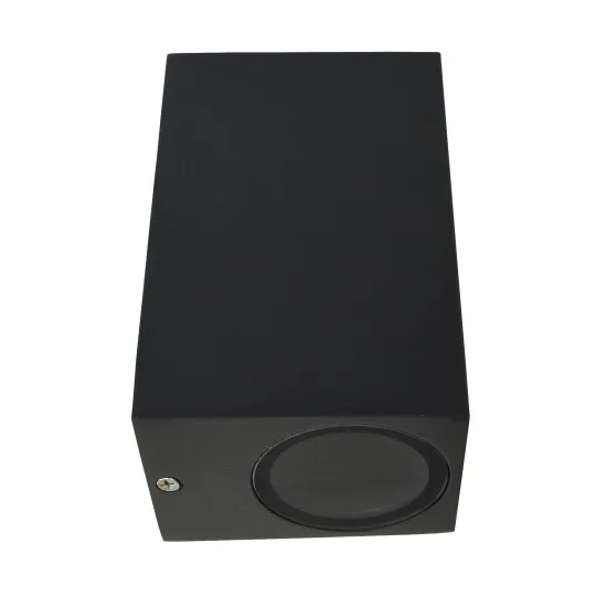 Zidna lampa crna Max.2x35W IP44 2xGU10 baštenska M952020 C
