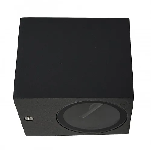 Zidna lampa crna Max.1x35W IP44 1xGU10 baštenska M952021 C