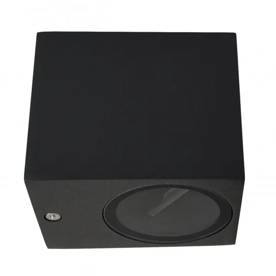Zidna lampa crna Max.1x35W IP44 1xGU10 baštenska M952021 C