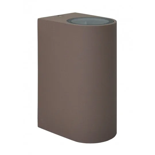 Zidna lampa braon Max.2x35W IP44 2xGU10 baštenska M952010 B