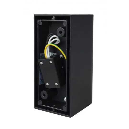 Zidna lampa crna Max.2x35W IP44 2xGU10 baštenska M952010 C