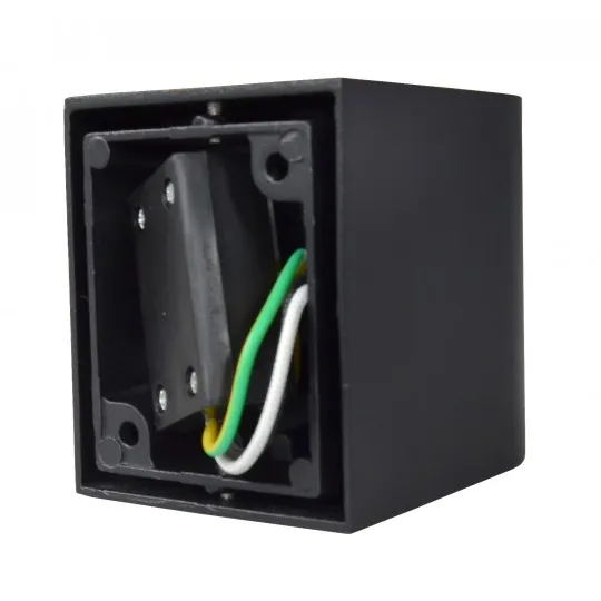 Zidna lampa crna Max.1x35W IP44 1xGU10 baštenska M952011 C