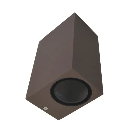 Zidna lampa braon Max.2x35W IP44 2xGU10 baštenska M952020 B
