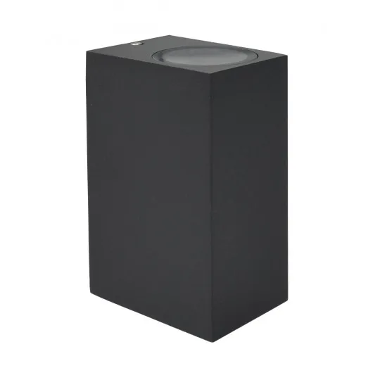 Zidna lampa crna Max.2x35W IP44 2xGU10 baštenska M952020 C