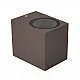 Zidna lampa braon Max.1x35W IP44 1xGU10 baštenska M952021 B