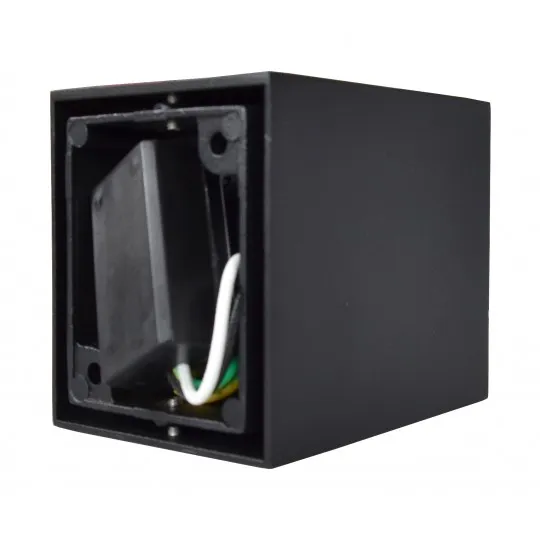 Zidna lampa crna Max.1x35W IP44 1xGU10 baštenska M952021 C