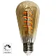 Filament LED sijalica E27 4W ST64 2200K filament AMBER LED FLEX dimabilna 230V 300lm Mitea Lighting