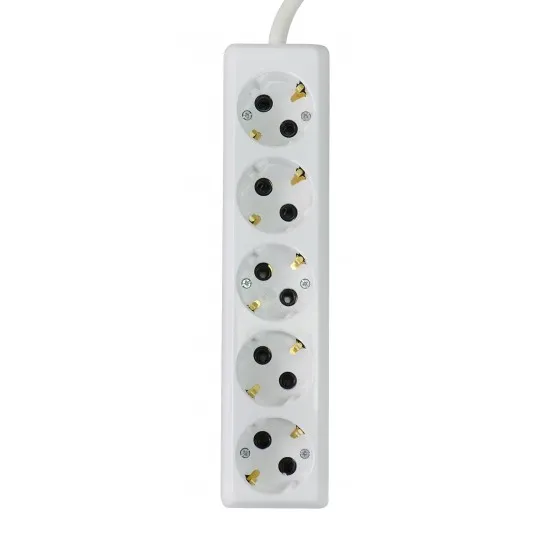 Priključnica Prenosna petostruka (produžni kabl) 3x2.5mm 5m Tehnoelektro