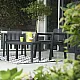 Baštenski set Emilly Patio bez jastuka, grafit CU 246589