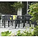 Baštenski set Emilly Patio bez jastuka, grafit CU 246589