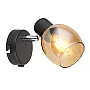 Spot lampa sa prekidačem crna-braon 40W 1xE14 M195110 P