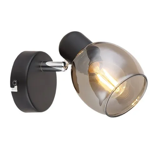 Spot lampa crna-siva 40W 1xE14 M195110