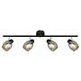Spot lampa crna-siva 40W 4xE14 M195140 Mitea Lighting