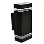 Zidna lampa crna Max.2x35W IP44 2xGU10 M035 C