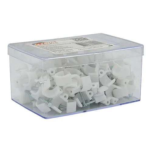 Obujmica sa ekserom 9mm za okrugle kablove (u PVC kutiji) PM-63 K