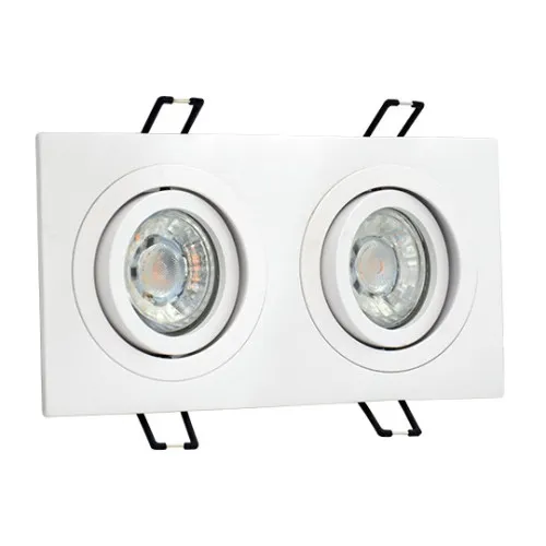 Ugradna dupla svetiljka bela pravougaona M206018  Mitea Lighting