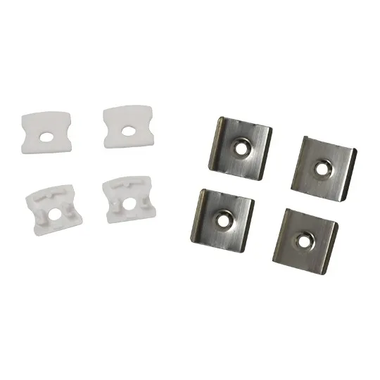 Aluminijumski profil za LED trake nadgradni set sa difuzorom 14.4x17.2x2000mm MA613