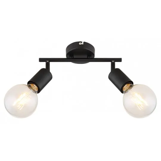 Spot lampa crna 40W 2xE27 M190120