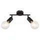 Spot lampa crna 40W 2xE27 M190120