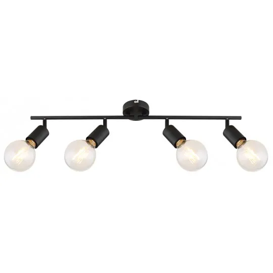 Spot lampa crna 40W 4xE27 M190140