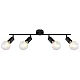 Spot lampa crna 40W 4xE27 M190140