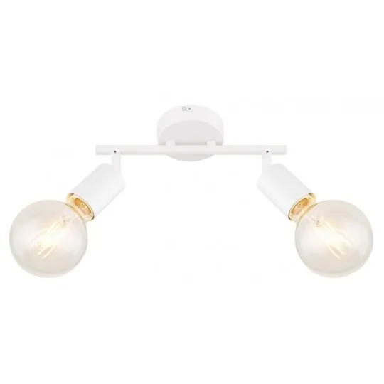 Spot lampa bela 40W 2xE27 M190120