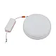 Nadgradni okrugli LED panel frameless backside beli 18W 6500K MP18NO-FL